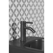 Baterie bideu Ideal Standard Ceraline cu ventil pop-up negru mat