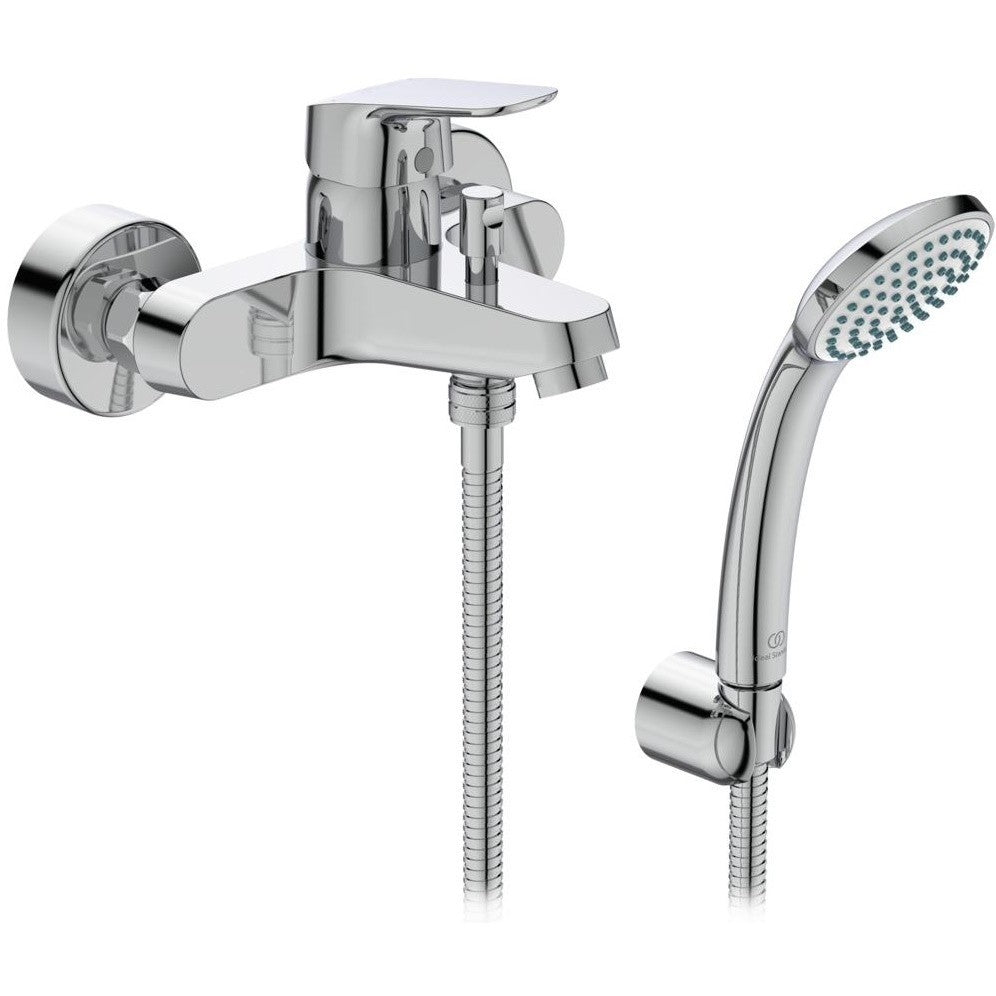 Baterie cada - dus Ideal Standard Ceraflex crom lucios cu set de dus