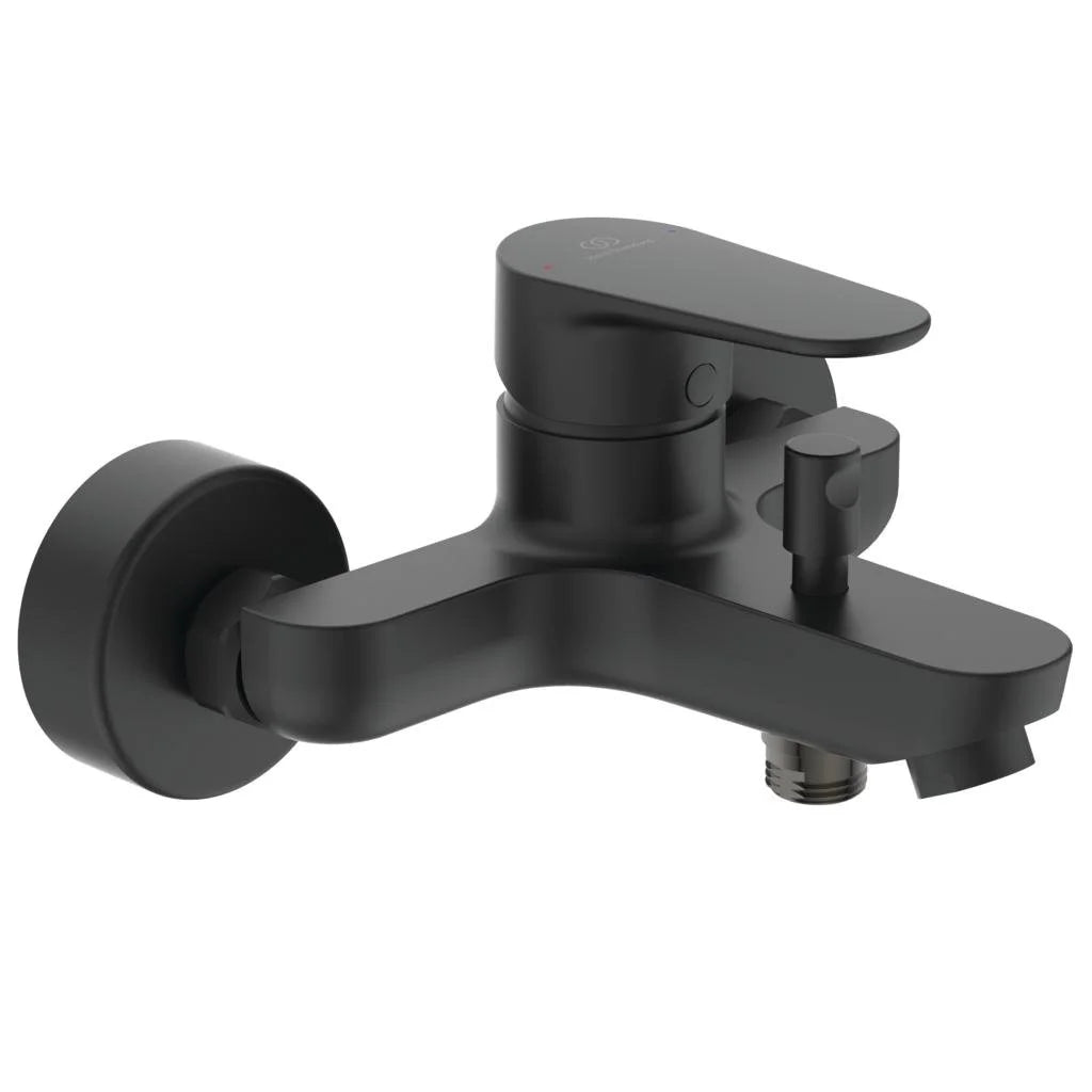Baterie cada dus Ideal Standard Cerafine O, negru mat
