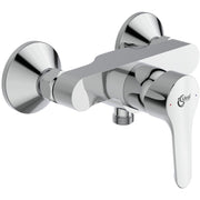 Baterie dus Ideal Standard Alpha, monocomanda, montaj pe perete
