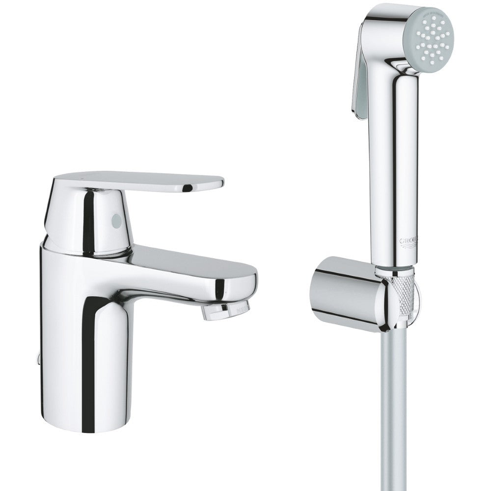 Baterie lavoar Grohe Eurosmart Cosmopolitan S size, cu dus pentru