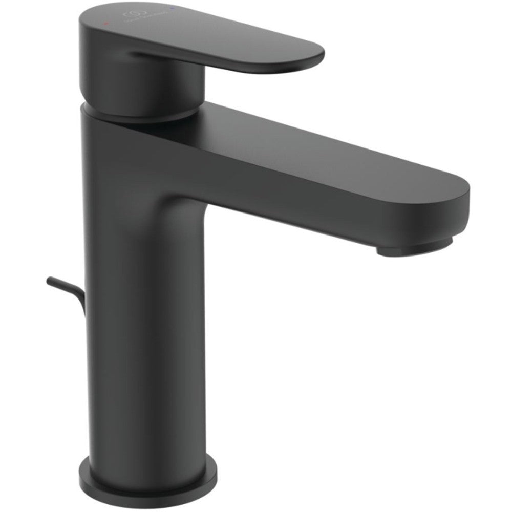 Baterie lavoar neagra mat Ideal Standard Cerafine O, ventil metalic