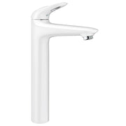 Baterie lavoar pe blat alba Grohe Eurostyle, marime XL