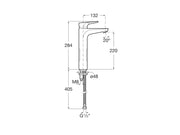 Baterie lavoar Roca Atlas, XL, 294 mm, pornire rece, crom, A5A3790C00