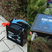 Set cablu alimentare gard electric NEXON clemă crocodil – STAS 1.8m