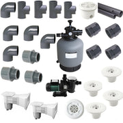 Kit (kituri) filtrare piscine beton volum maxim 100 mc