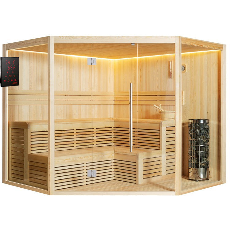 Sauna finlandeza Nordic Repose Corner 240x240x210cm