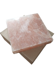 Blat pentru gatit din sare de Himalaya 20x20x3.5 CM cutie carton