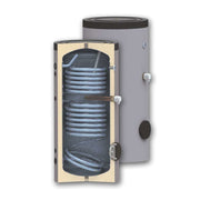 Boiler 150 litri cu 2 serpentine SUNSYSTEM SON 150, pentru centrala