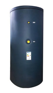 Boiler cu 2 serpentine FIAMA WPC HT 300 LT 2S, pentru centrala termica si solar, montaj pe sol, izolatie termica, manta de protectie, serpentine bivalent