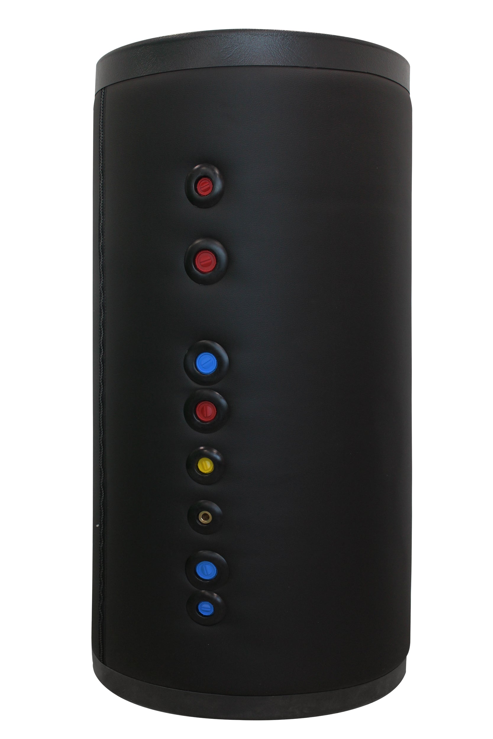 Boiler cu 2 serpentine FORNELLO SOL 300 LT 2S, pentru centrala termica si solar, montaj pe sol, izolatie termica, manta de protectie , flansa de vizitare