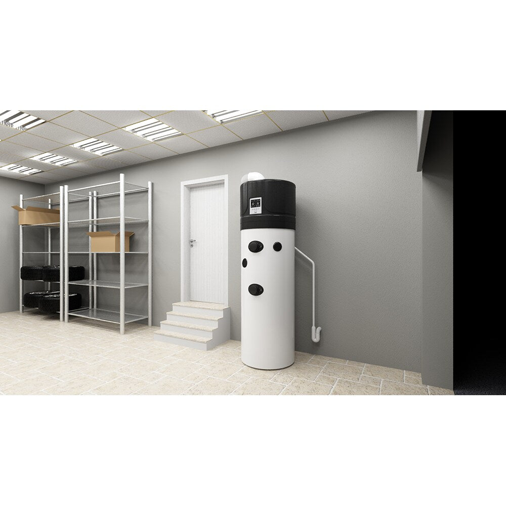 Cazan cu pompa de caldura TESY HPWH 3.1 FS 260 U02 S, 260l, 1500W, Alb