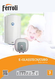 Boiler electric Ferroli E-GlassTech VBO 125 L 1500 W