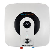 Boiler electric  Fornello AQUACALDA ECO, 15 Litri, montaj deasupra chiuvetei,  2000 watt, reglaj extern al temperaturii, poliuretan expandat, grad de protecție IPX4, dimensiuni compacte si afisaj digital