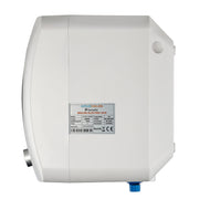 Boiler electric  Fornello AQUACALDA ECO, 15 Litri, montaj deasupra chiuvetei,  2000 watt, reglaj extern al temperaturii, poliuretan expandat, grad de protecție IPX4, dimensiuni compacte si afisaj digital