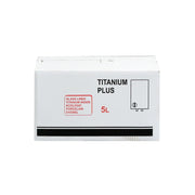 Boiler electric Fornello Titanium Plus 5 litri, montaj deasupra chiuvetei, reglaj extern de temperatura, 1000 w