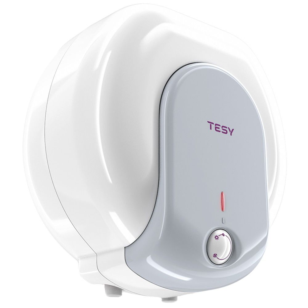 Boiler electric Tesy Compact Line GCA 1015 L52RC, 1500 W, 10 l, 0.9 Mpa, Termostat reglabil, Montare deasupra chiuvetei, Alb