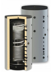 Boiler igienic combinat SUNSYSTEM HYG BR2 500, cu doua serpentine,