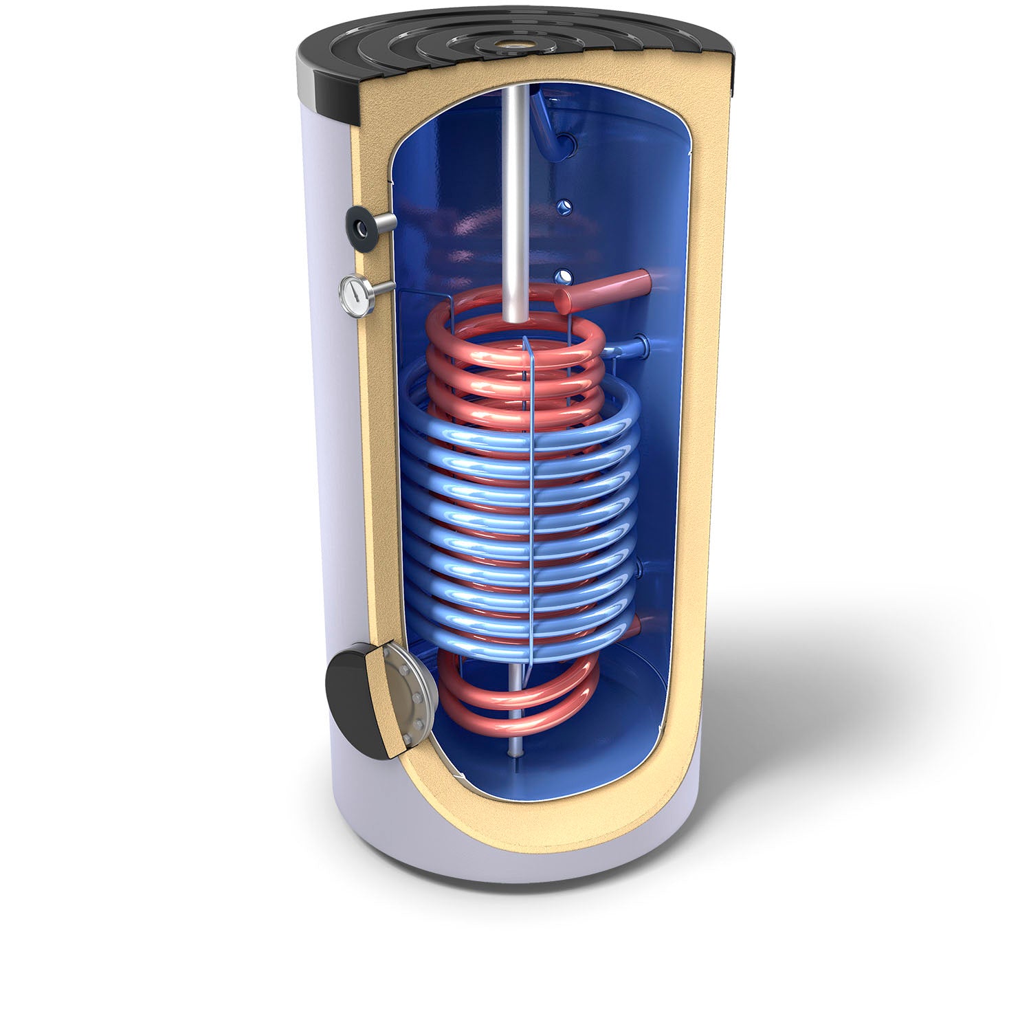 Boiler termo pentru apa calda menajera TESY EV 9S 13S 200 60, 187