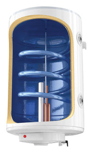 Boiler termoelectric cu o serpentina Fornello Optima GCVS 1504415 D09 TRP, 150 Litri, 1500 watt, reglaj extern al temperaturii, poliuretan expandat