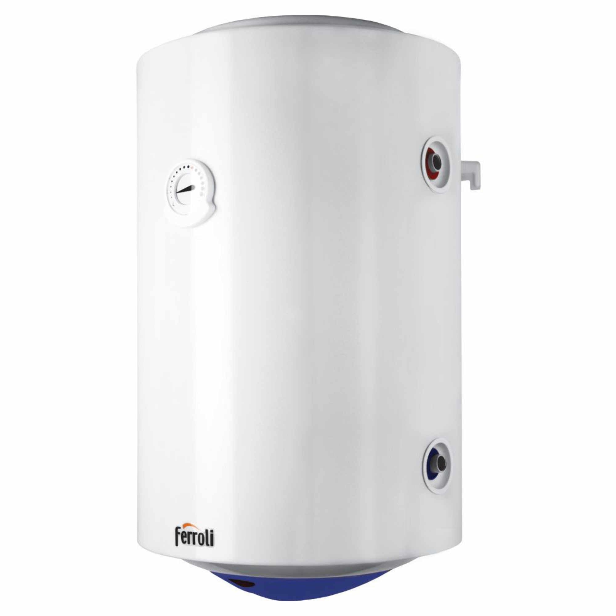 Boiler termoelectric cu serpentina Ferroli Calypso 80 VEMT, 80 l,