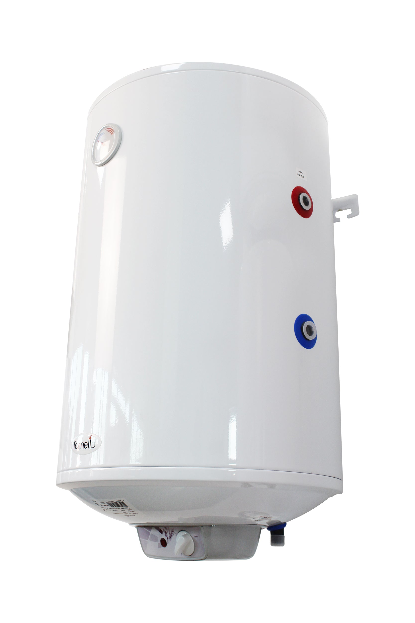 Boiler termoelectric tanc in tanc Fornello Titanium Plus, 80 litri, 2000 watt, racord lateral stanga/dreapta, reglaj extern al temperaturii
