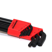 Bondhus 10999, Set 9 chei L HEX BLX9M, lungi, cap cu bila, ProGuard finish HEX 1.5-10mm