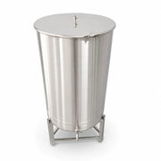 Butoi inox 180 L, capac cu colier și garnitură, robinet cadou