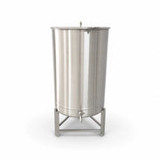 Butoi inox 200 L, capac cu colier și garnitură, robinet cadou