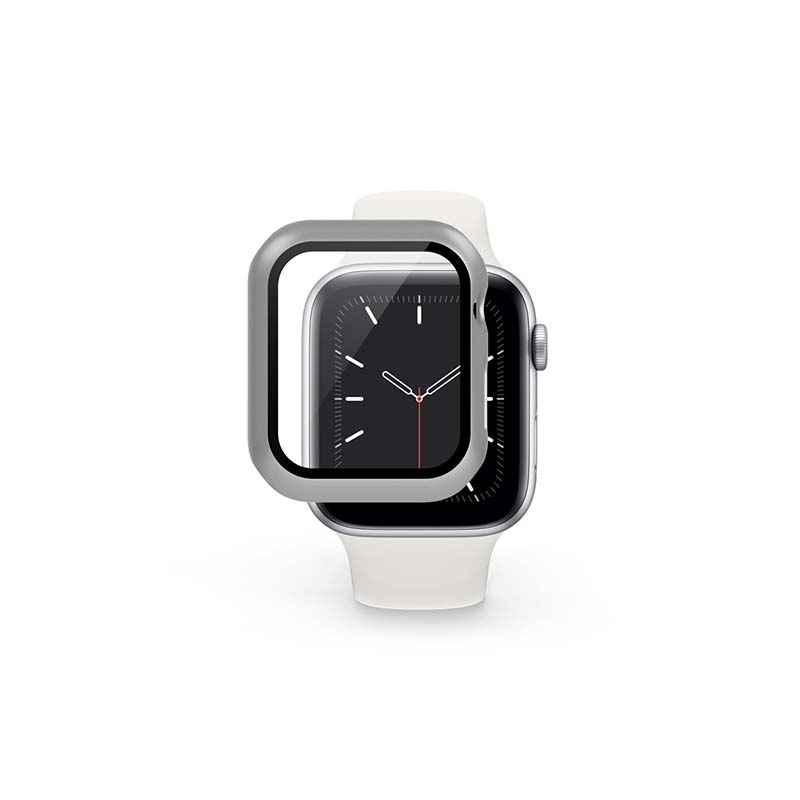 Cumpara Husa de protectie Epico pentru Apple Watch 4/5/6/SE (44mm), Argintiu de la Mesterul Minune