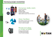 Pompa de caldura aer-apa Motan, monobloc pentru incalzire si racire,