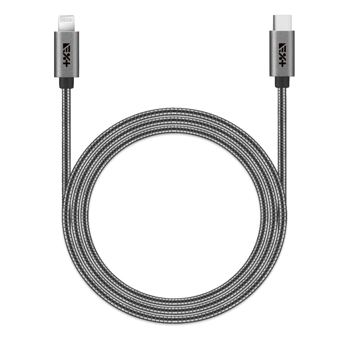 Cumpara Cablu de date NEXT ONE USB-C - Lightning, Metalic, Space Grey (1,2m) de la Mesterul Minune