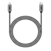 Cumpara Cablu de date NEXT ONE USB-C - Lightning, Metalic, Space Grey (1,2m) de la Mesterul Minune