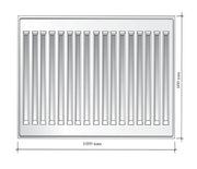 Calorifer otel Ferroli GR F 22K, 600 x 1600 mm, accesorii incluse