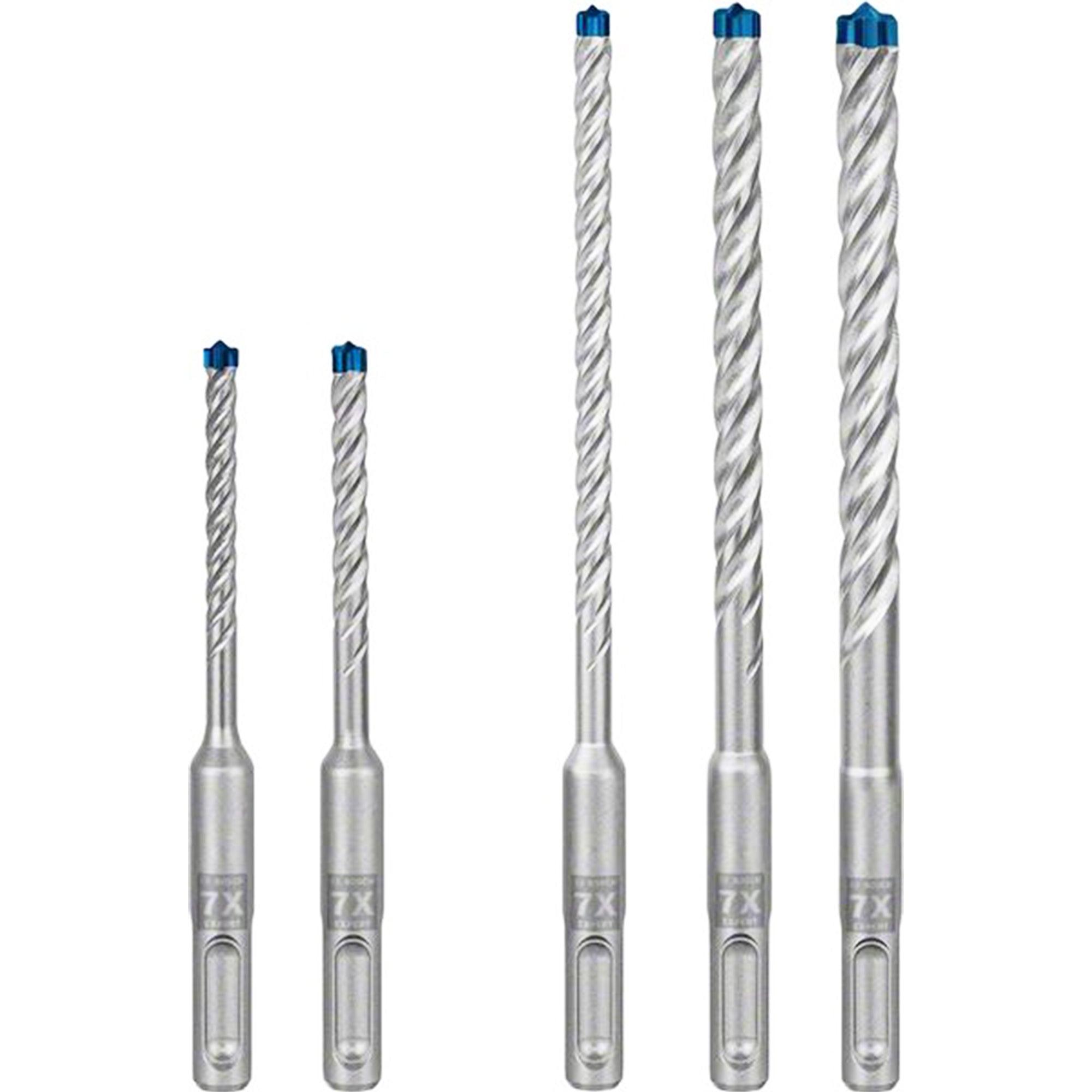 Bits Set Expert Bosch SDS Plus 7X 5/6/6/8/10 mm 5pcs