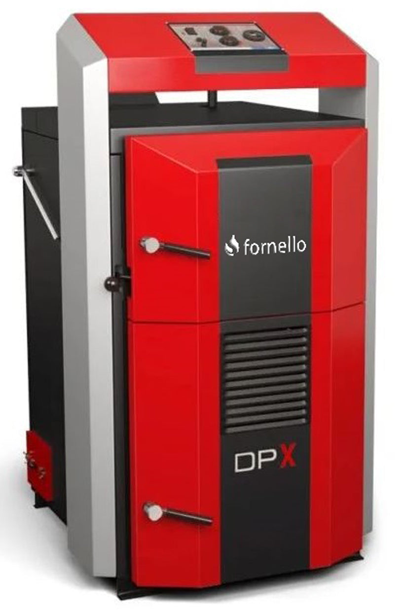 Cazan (centrala) pe combustibil solid, Fornello DPX Standard cu