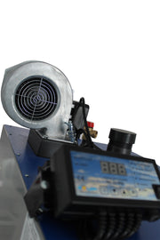 Cazan (centrala) pe combustibil solid, (lemn, carbune), Fornello JOKER 42 kW, cu Ventilator si Automatizare