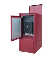 Cazan din otel pe peleti BioMax PLUS 24 kw – cu boiler incorporat de 100l