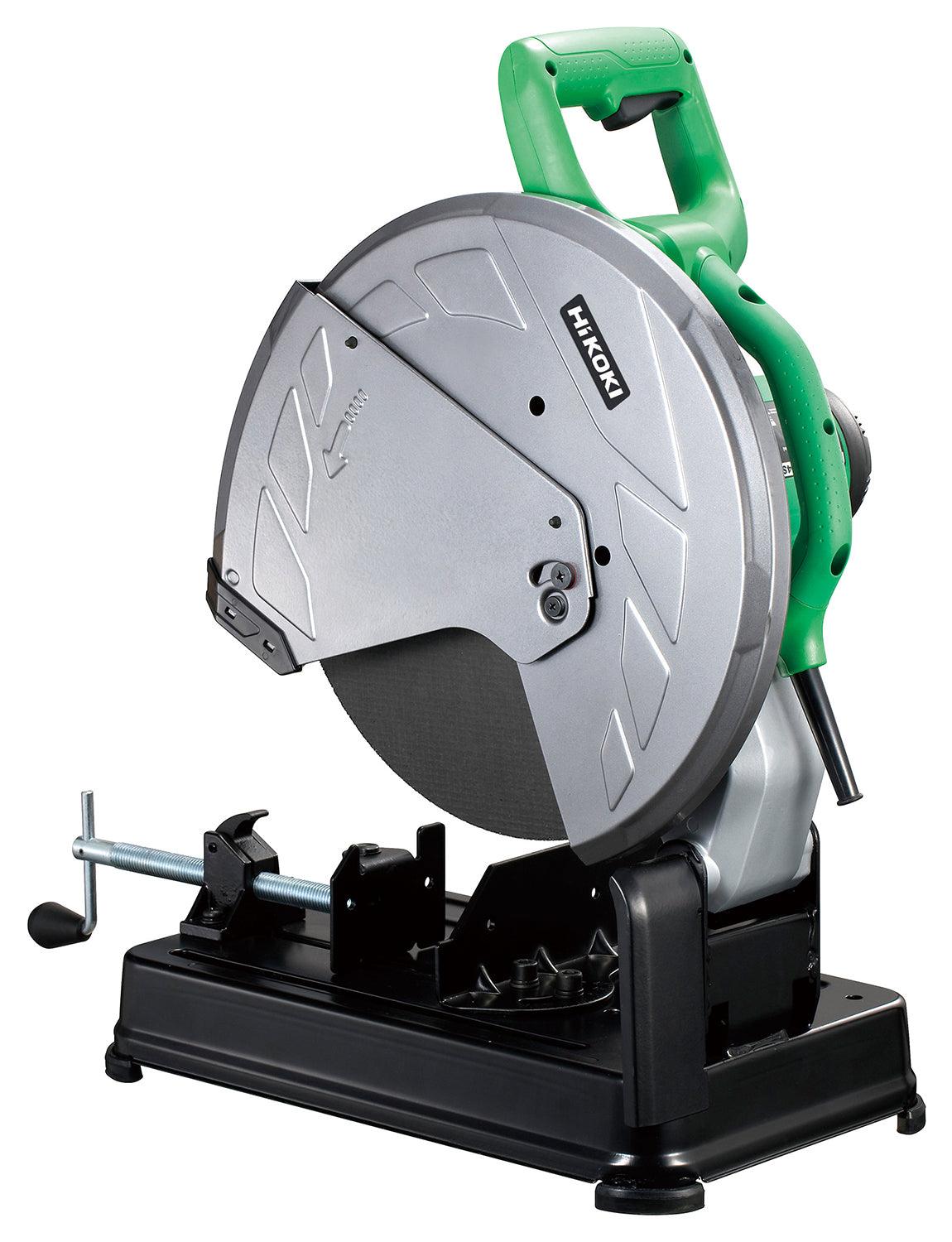 Hikoki 14" High Speed Cut Off Saw Cutting Machine with Soft Start, Spindle Lock, Quick Lock Vise | Model : CC14ST