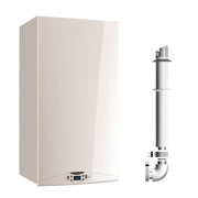 Centrala Ariston HS Premium 24 kw, centrala pe gaz, in condensare kit de evacuare inclus si Salus IT500 wifi termostat ambient cu control prin internet