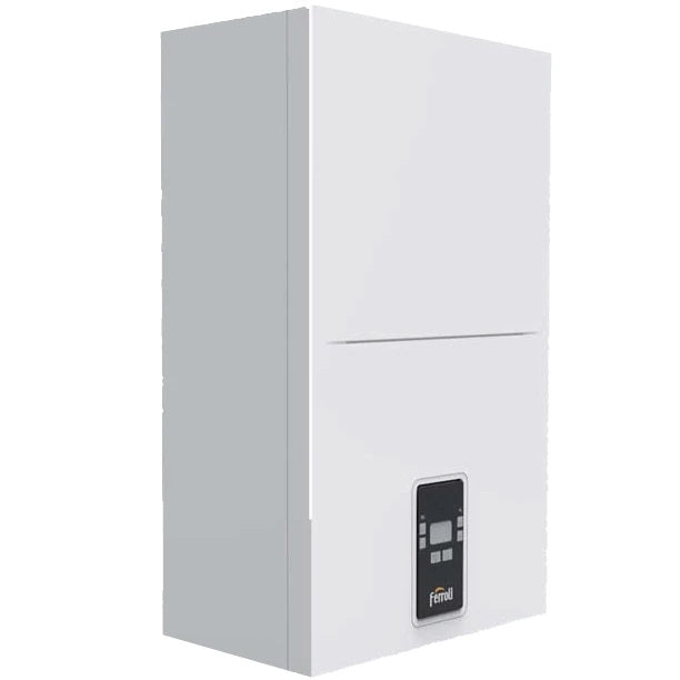 Centrala Ferroli Bluehelix ALPHA 34 C 30 kW Incalzire, 34.8 kW Apa calda, panou comanda digital, Kit evacuare gaze inclus
