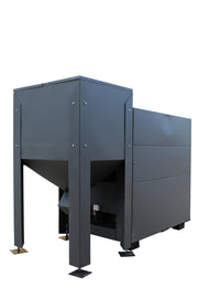 Centrala pe peleti Fornello Eco Energy 125 kW, echipata cu automatizare, afisaj digital, arzator fonta, curatare mecania a drumurilor de fum, buncar peleti integrat 410 kg