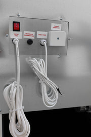 Centrala pe peleti Fornello Eco Energy 35 kW, complet echipata pentru incalzire automatizare, pompa recirculare, vas expansiune, afisaj digital, arzator fonta, curatare mecania drumuri fum, buncar peleti integrat 75 kg