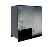 Centrala pe peleti Fornello Eco Energy 35 kW, echipata cu automatizare, afisaj digital, arzator fonta, curatare mecania a drumurilor de fum, buncar peleti integrat 75 kg