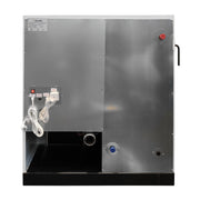 Centrala pe peleti Fornello Eco Energy 40 kW, echipata cu automatizare, afisaj digital, arzator fonta, curatare mecania a drumurilor de fum, buncar peleti integrat 100 kg