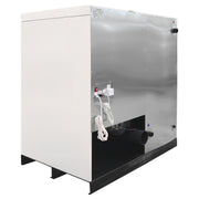 Centrala pe peleti Fornello Eco Energy 50 kW, echipata cu automatizare, afisaj digital, arzator fonta, curatare mecania a drumurilor de fum, buncar peleti integrat 130 kg