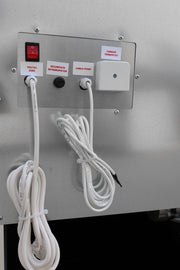 Centrala pe peleti Fornello Eco Energy 50 kW, echipata cu automatizare, afisaj digital, arzator fonta, curatare mecania a drumurilor de fum, buncar peleti integrat 130 kg