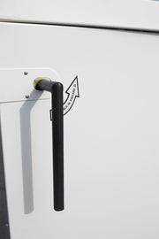 Centrala pe peleti Fornello Eco Energy 50 kW, echipata cu automatizare, afisaj digital, arzator fonta, curatare mecania a drumurilor de fum, buncar peleti integrat 130 kg