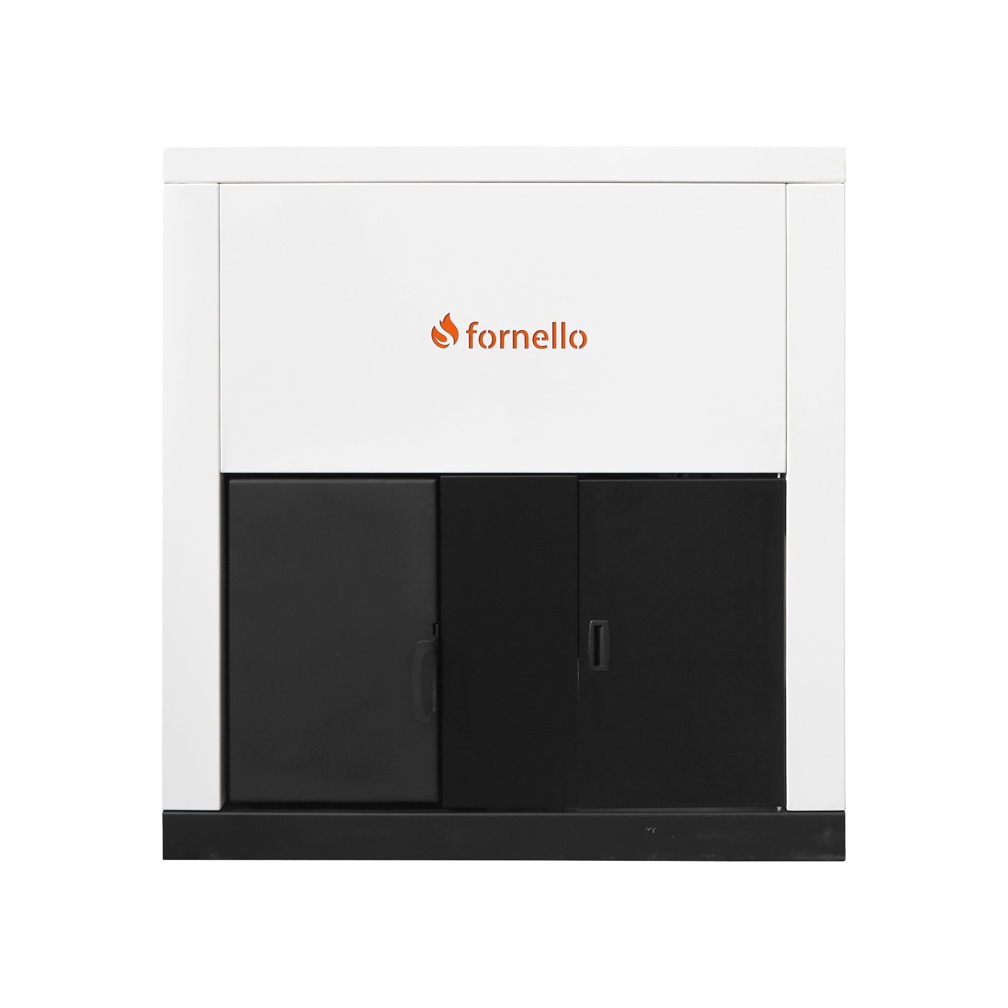Centrala pe peleti Fornello Eco Energy 50 kW, echipata cu automatizare, afisaj digital, arzator fonta, curatare mecania a drumurilor de fum, buncar peleti integrat 130 kg