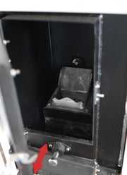 Pachet centrala pe peleti Fornello INCANTO COMPACT 35 kW, pompa electronica, vas expansiune, arzator inox, grup de siguranta, termostat wifi salus IT500, sistem de curatare MECANICA a creuzetului si drumurilor de fum, culoare alb